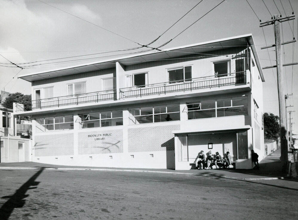 Brooklyn Library and Flats