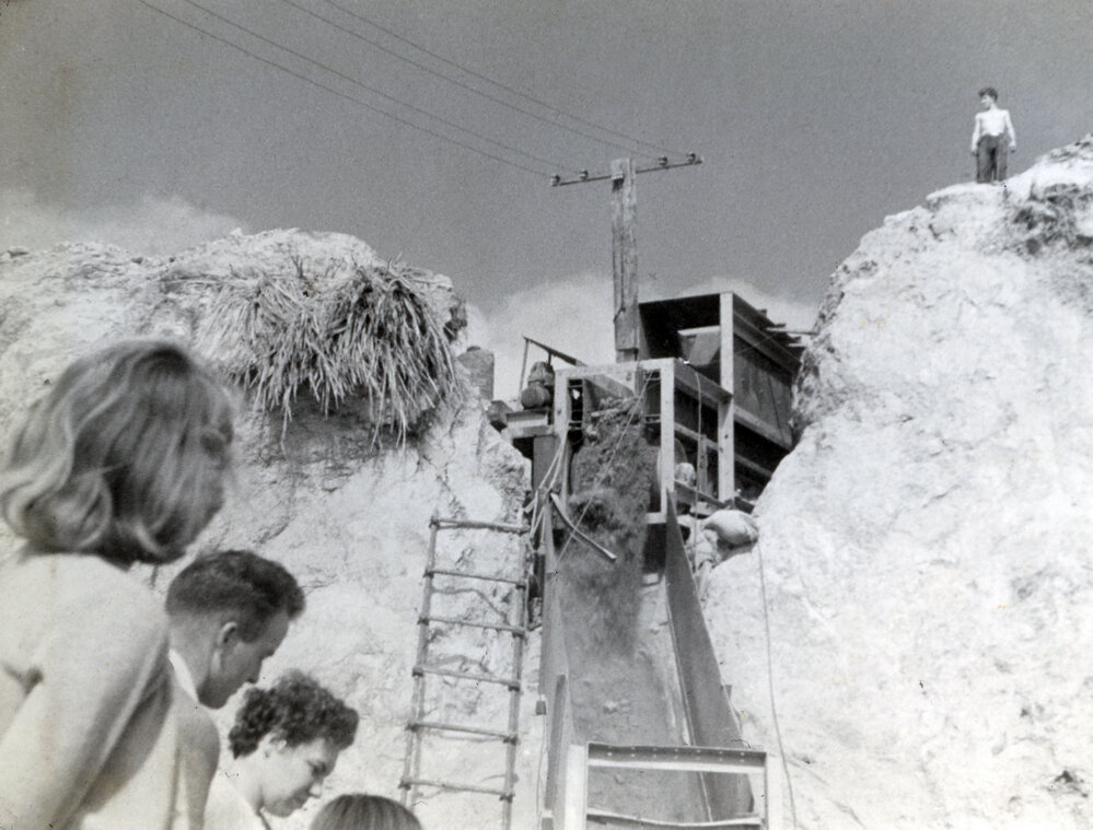 Soil removal for airport development