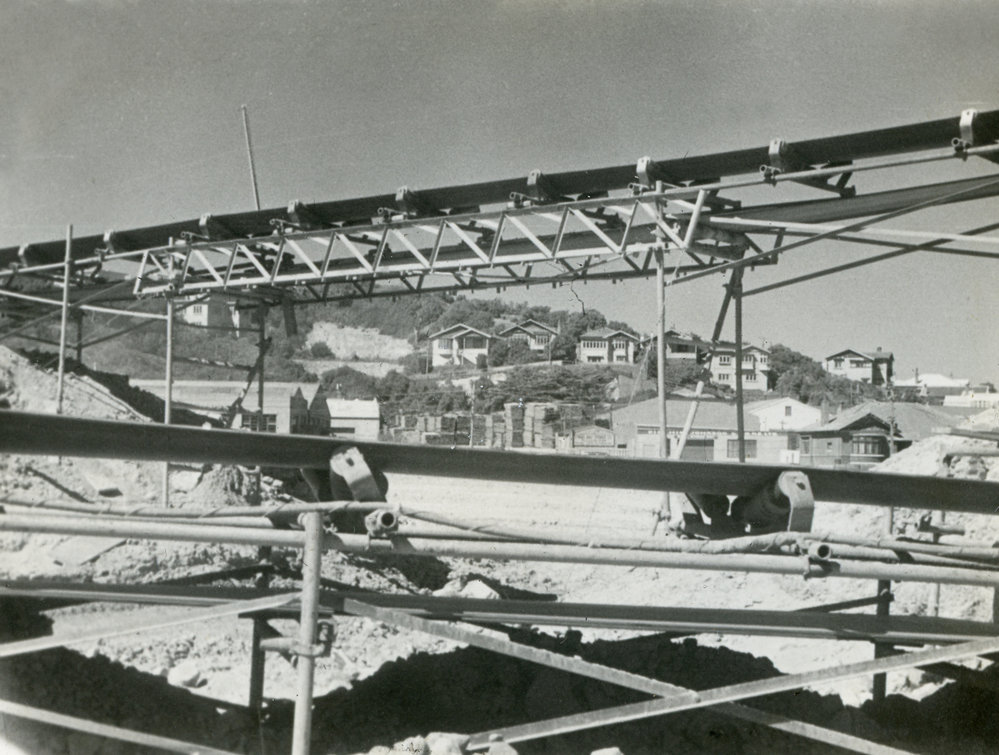 Relocation of soil into Evans Bay