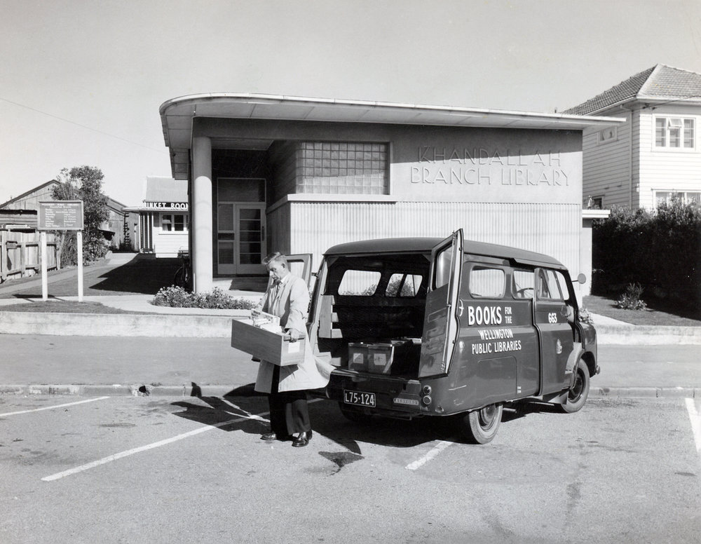 Book delivery to the Khandallah Library