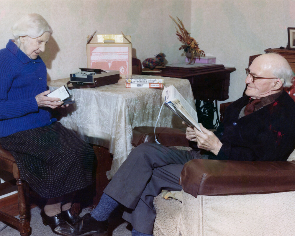 Audio book and large print books promotion