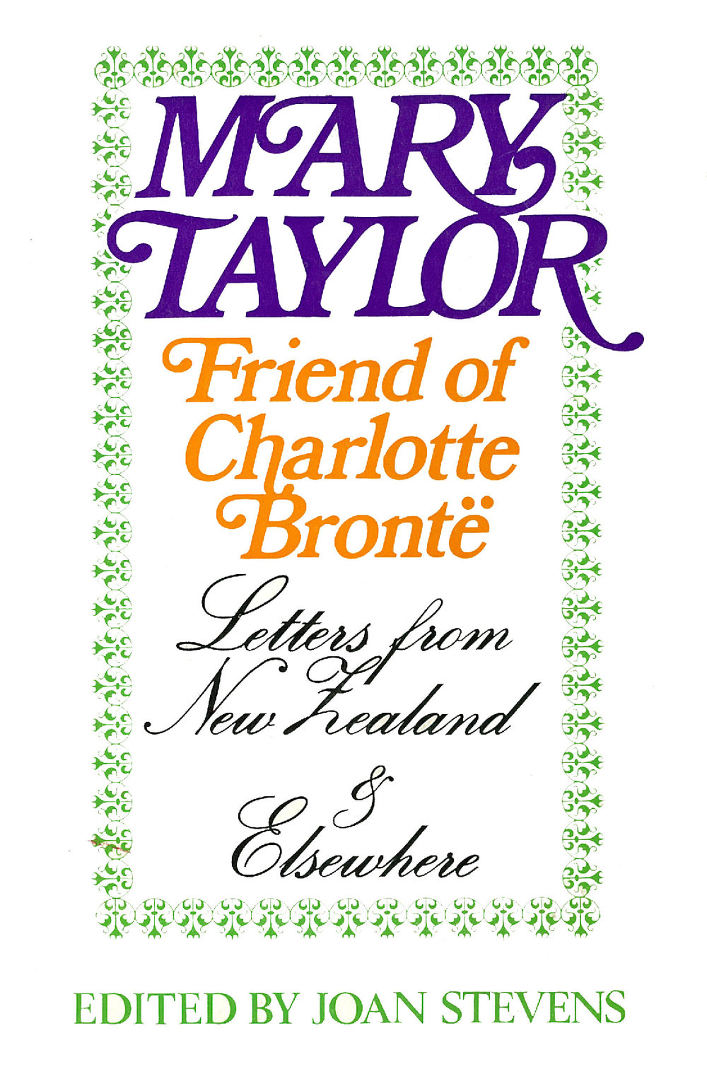 Mary Taylor, Friend of Charlotte Bront&euml;
