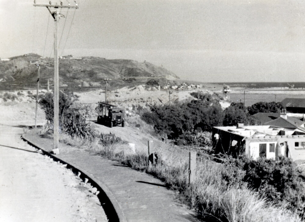Demolition of houses, Rongotai Terrace