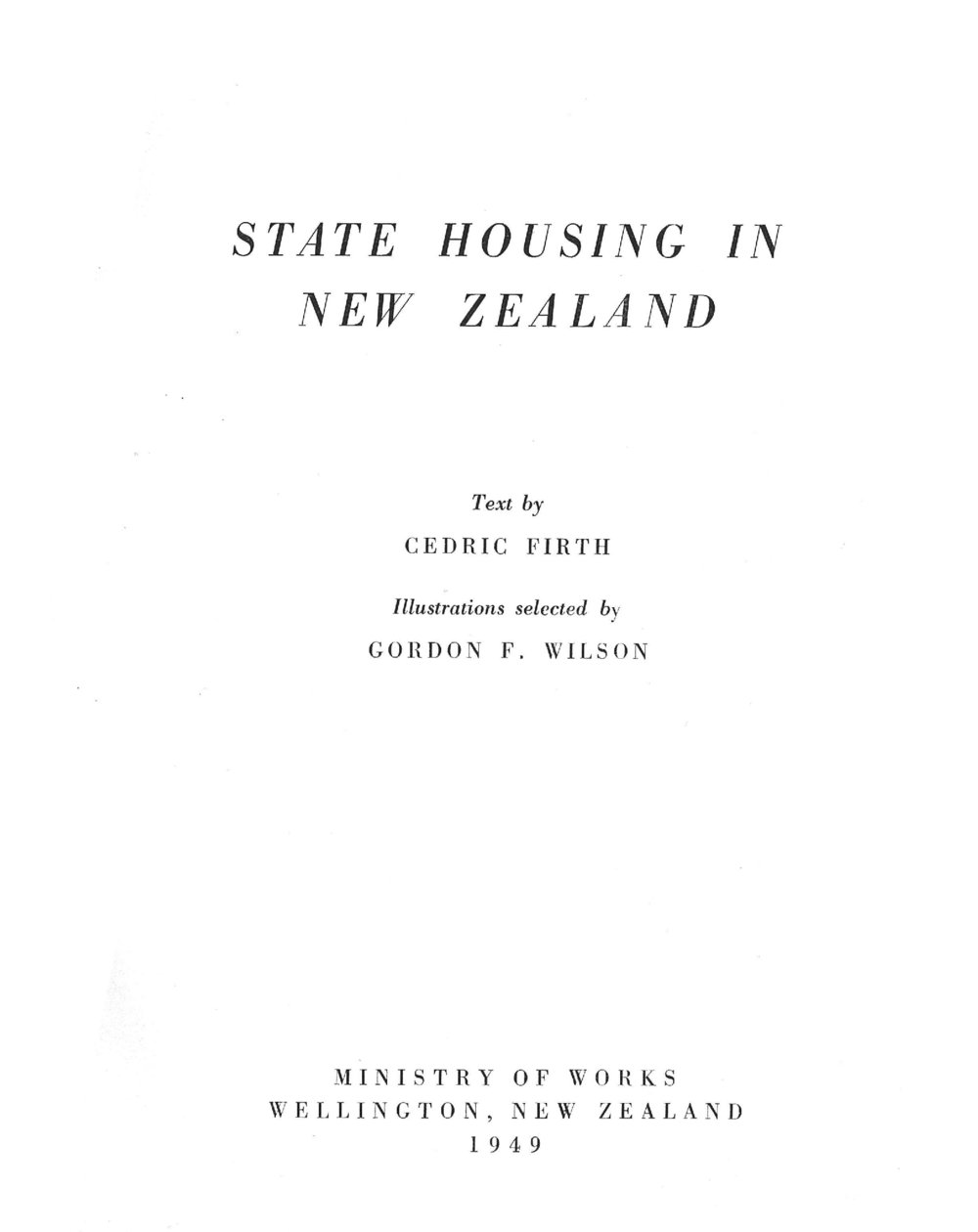 State Housing in New Zealand