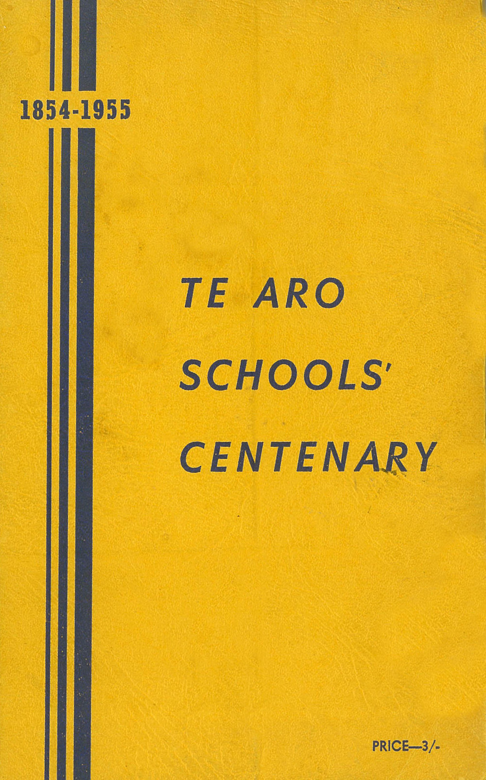 Te Aro School's Centenary, 1854 - 1955