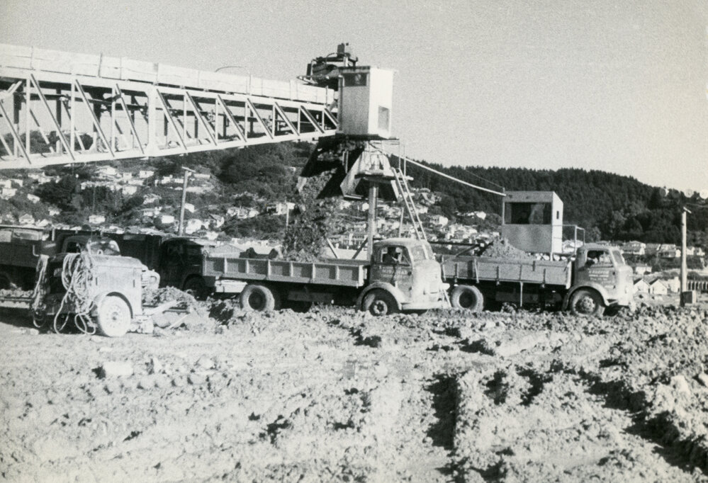 Evans Bay reclamation project