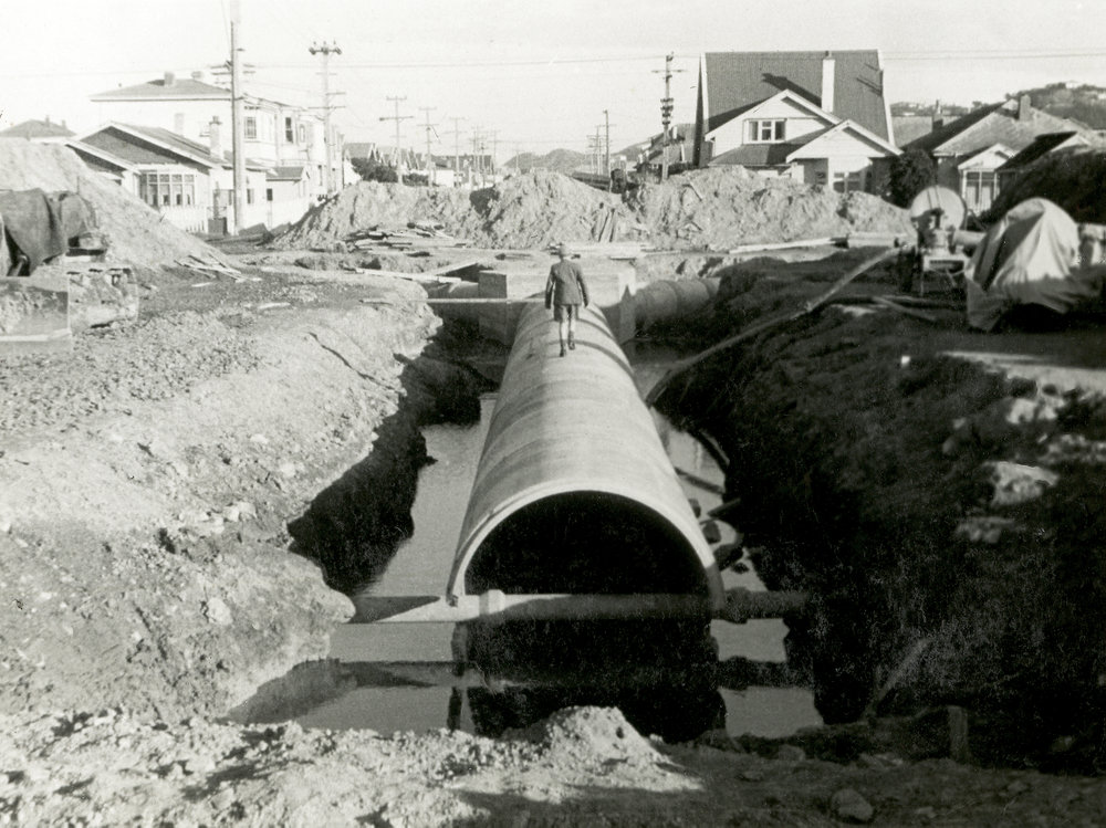 Rongotai Road stormwater drain
