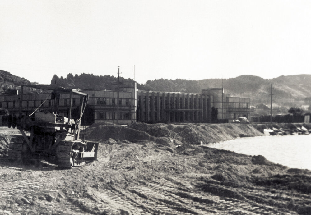 Reclamation of Evans Bay