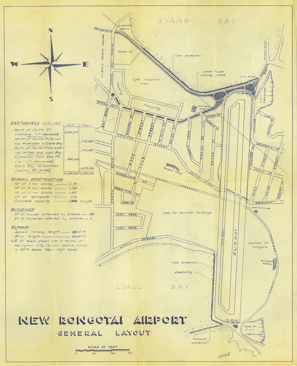 New Rongotai Airport General Layout