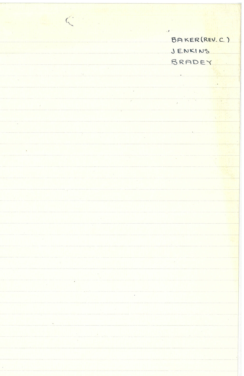 The Scholefield Papers, Vol.  2 [BAK]