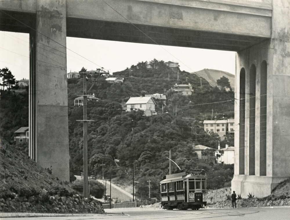 Tram on Glenmore Street