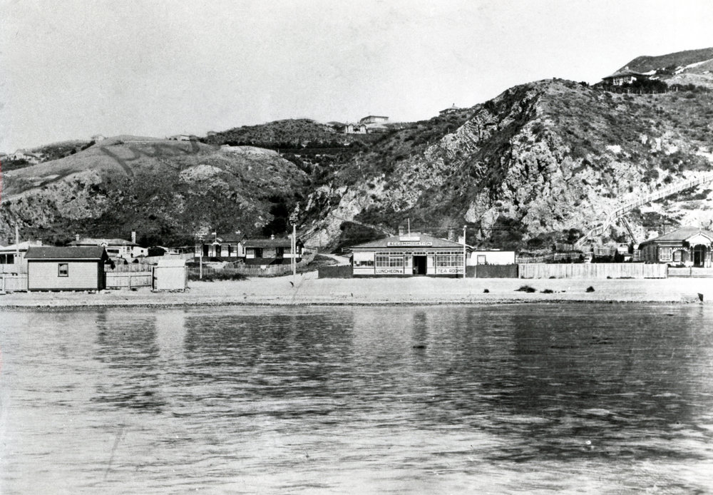 View from Seatoun Wharf, 1907