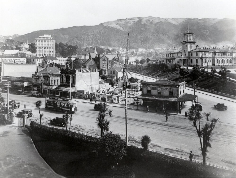 Lambton Quay and Bowen Street