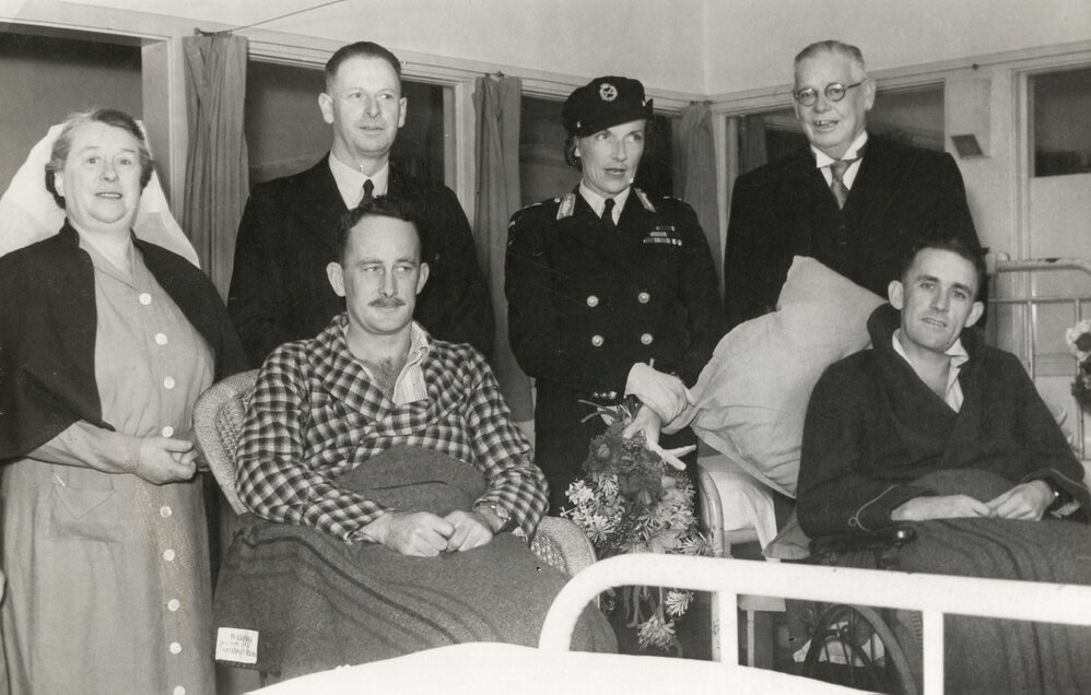 Lady Mountbatten at Wellington Hospital