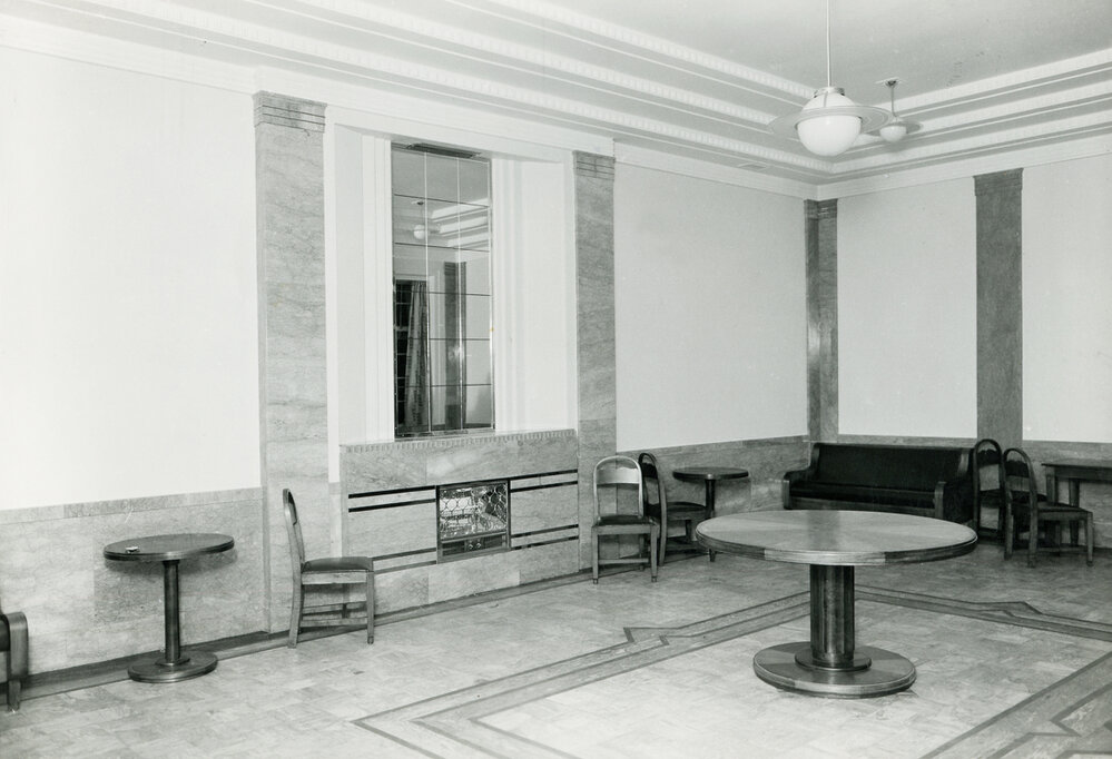 Ladies waiting room at Wellington Station