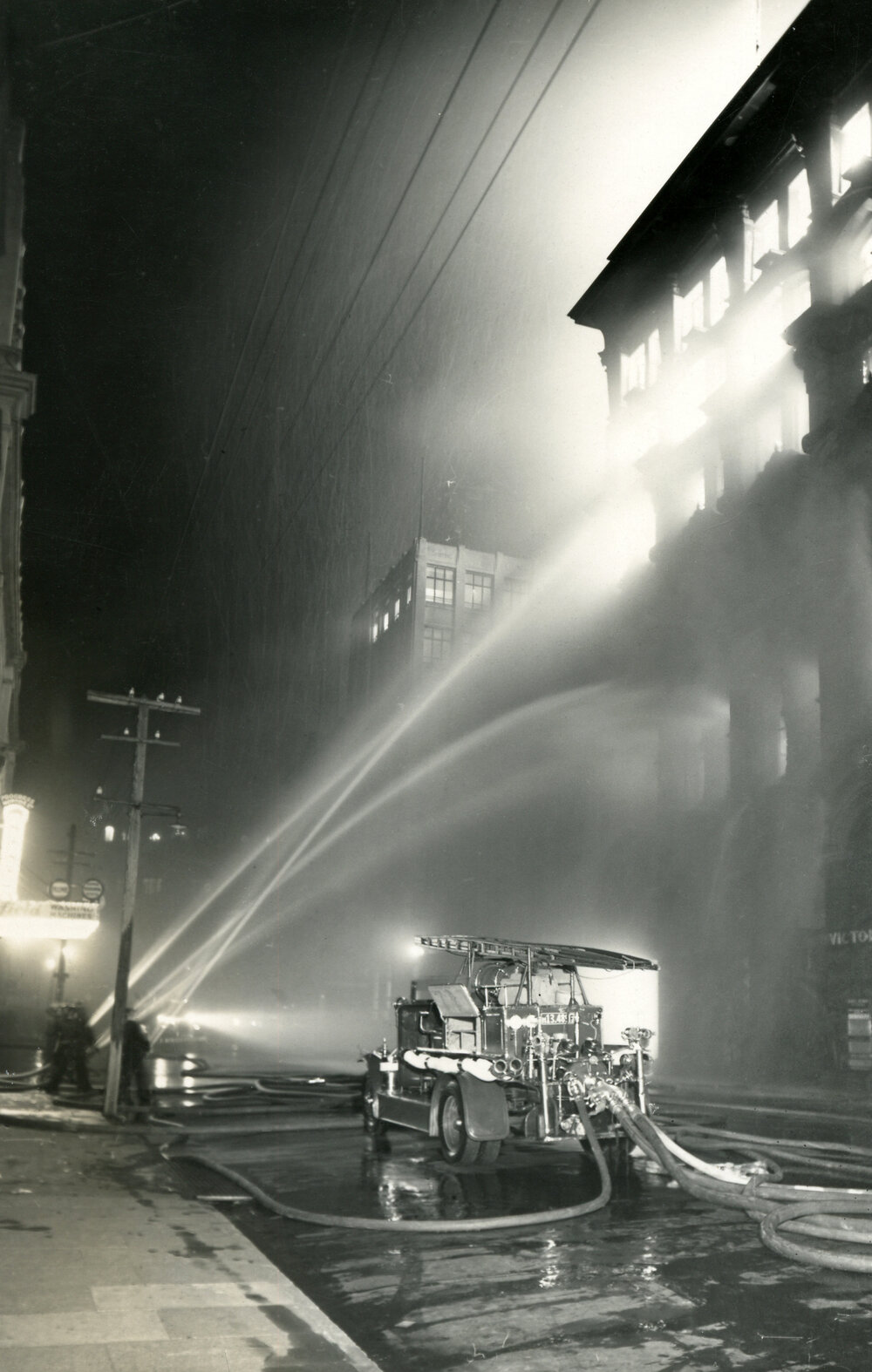 Fire at Victoria House