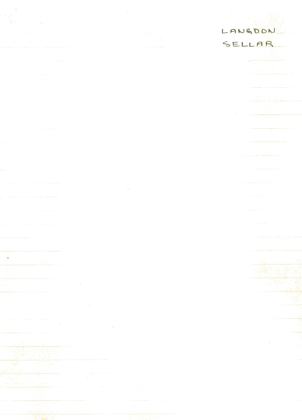 The Scholefield Papers, Vol. 12 [LAN] 