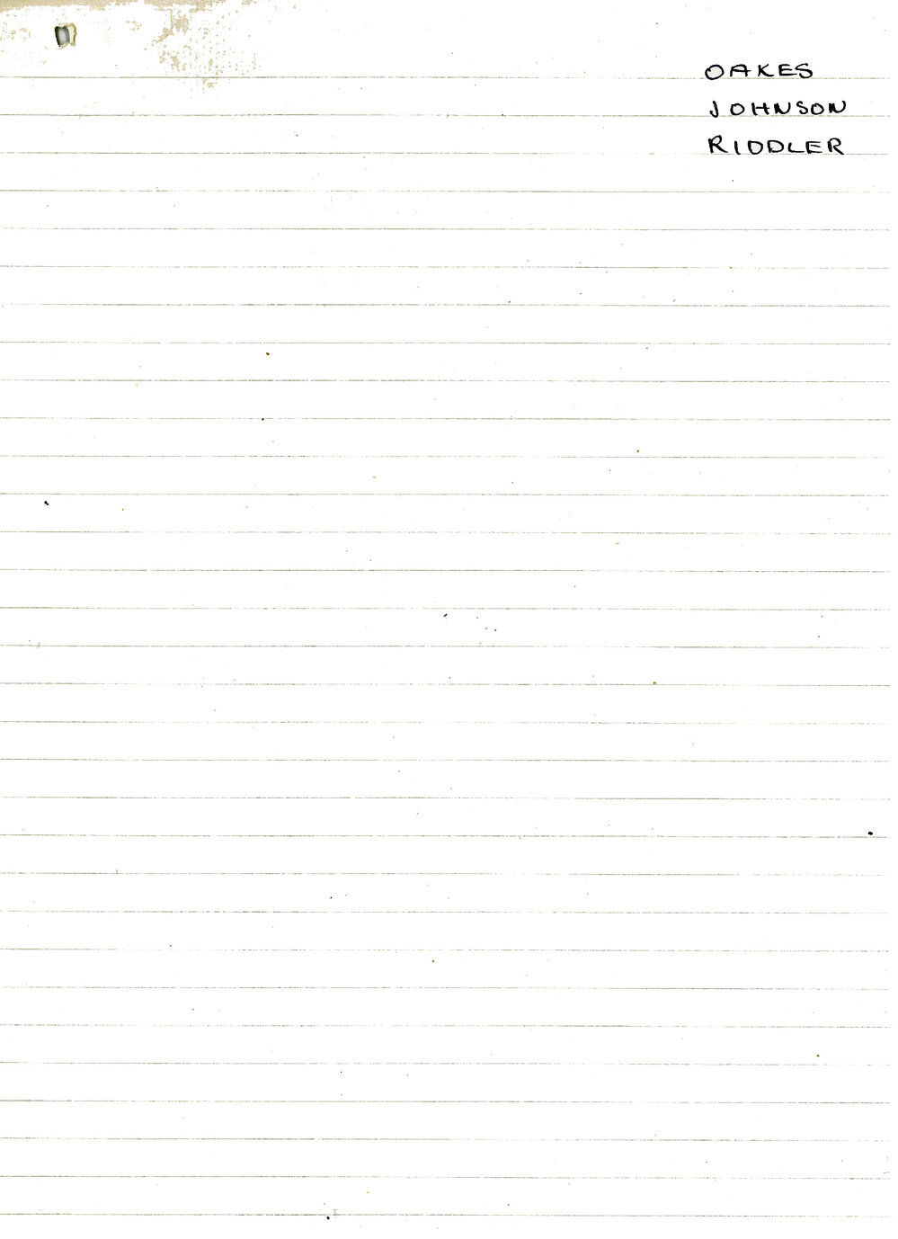 The Scholefield Papers, Vol. 15 [OAK] 