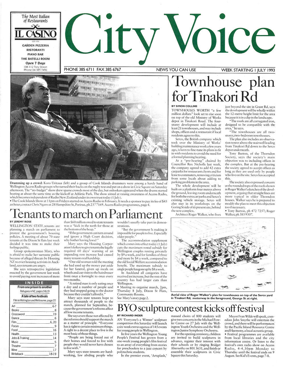 City Voice, 1st July 1993