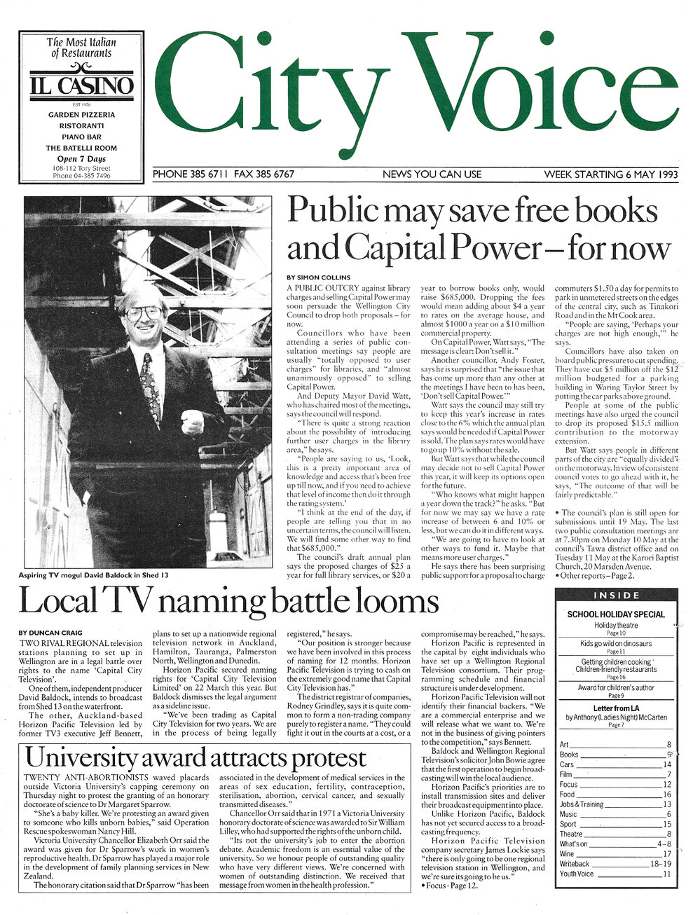 City Voice, 6th May 1993