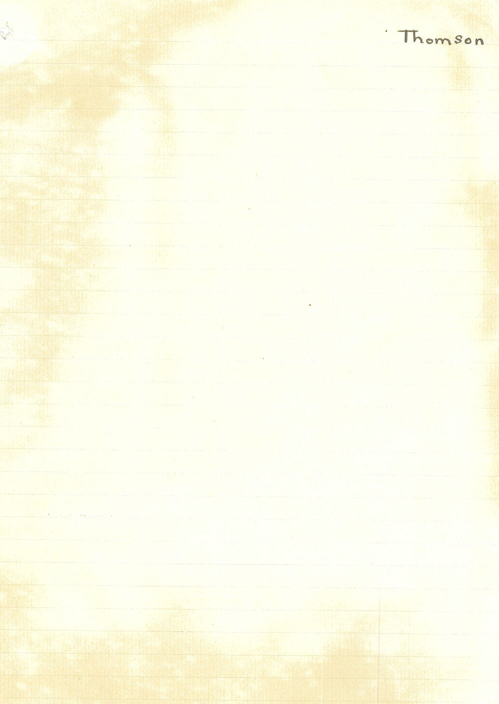 The Scholefield Papers, Vol. 19 [THO] 