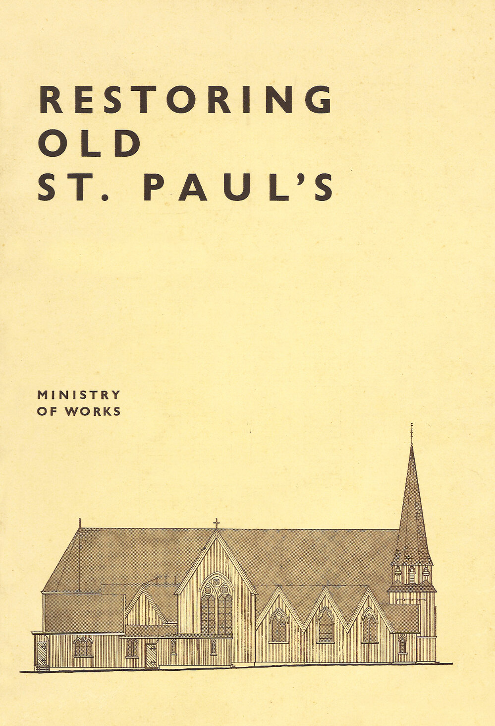 Restoring Old St Paul's