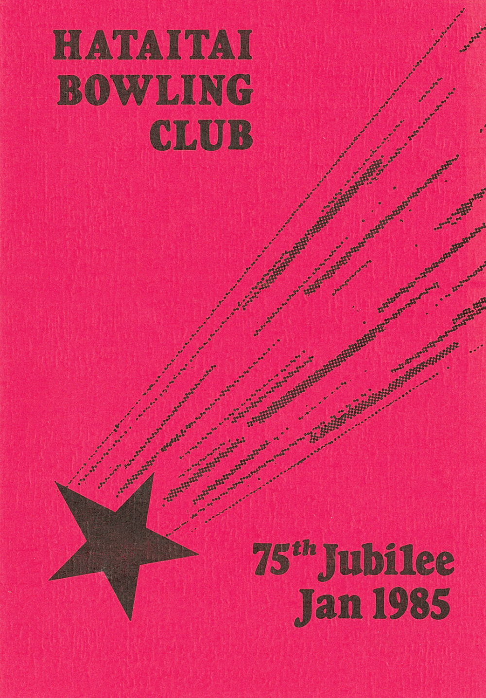 Hataitai Bowling Club 75th Jubilee