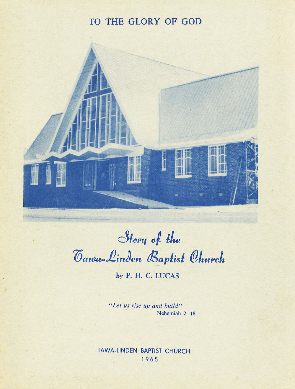 Story of the Tawa - Linden Baptist Church