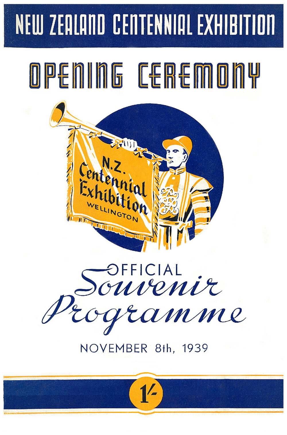 New Zealand Centennial Exhibition Opening Ceremony