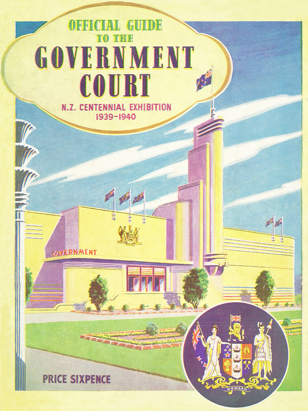 Official guide to the Government Court : N.Z. Centennial Exhibition