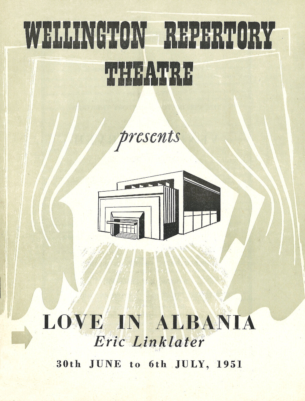 Wellington Repertory Theatre: "Love in Albania"