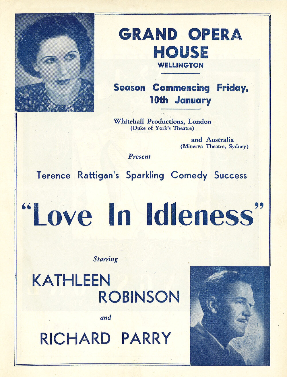 Whitehall Productions: "Love in Idleness"