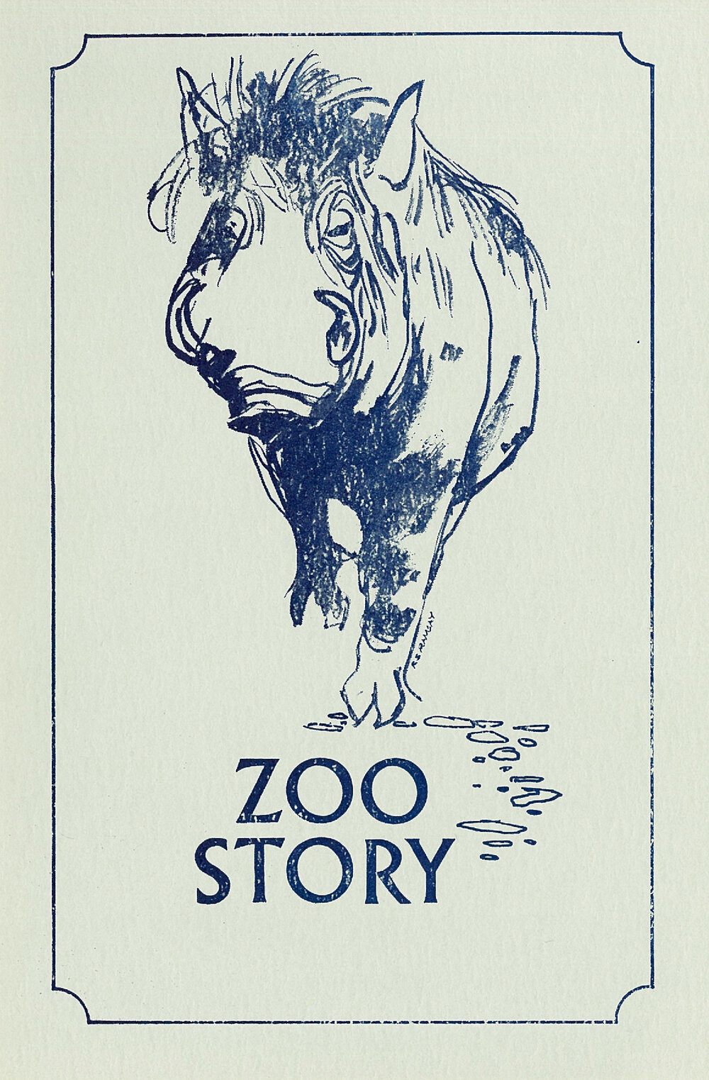 Downstage Theatre: "Zoo Story"