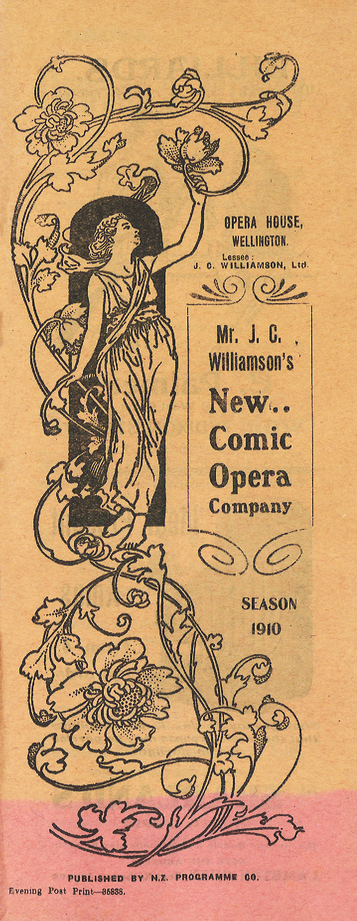 J.C. Williamson: "The Merry Widow" (1910)