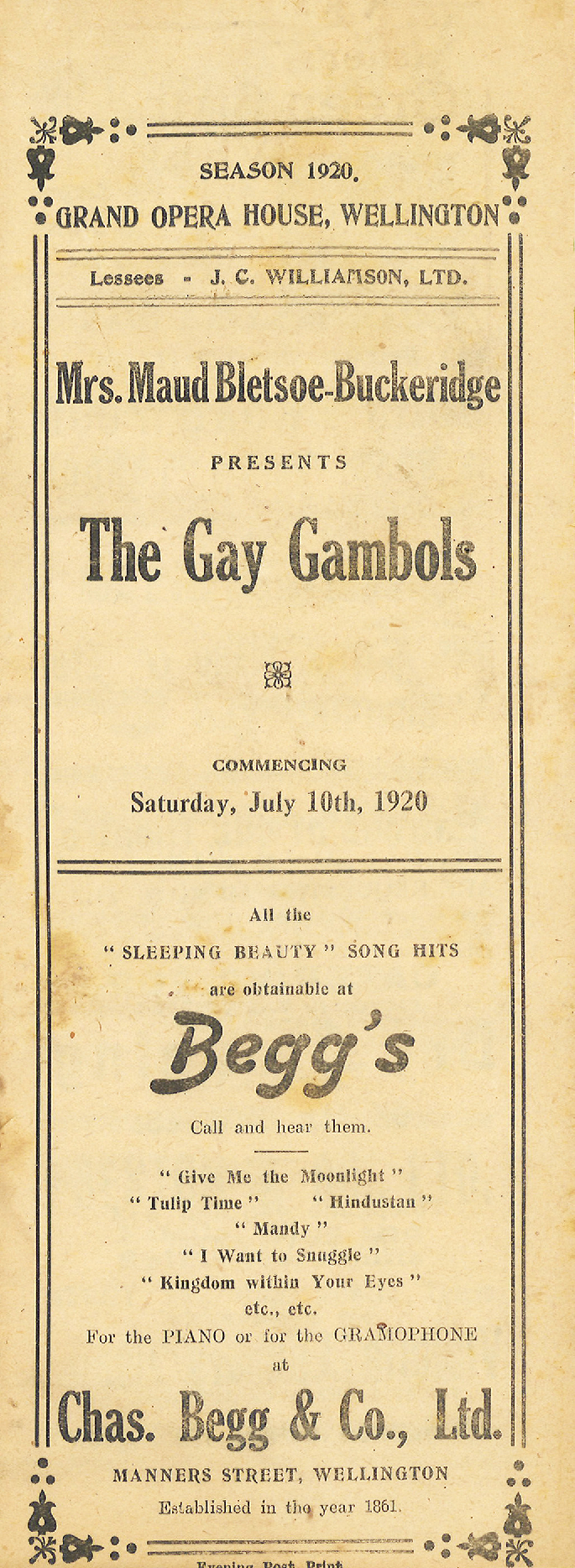 The Gay Gambols