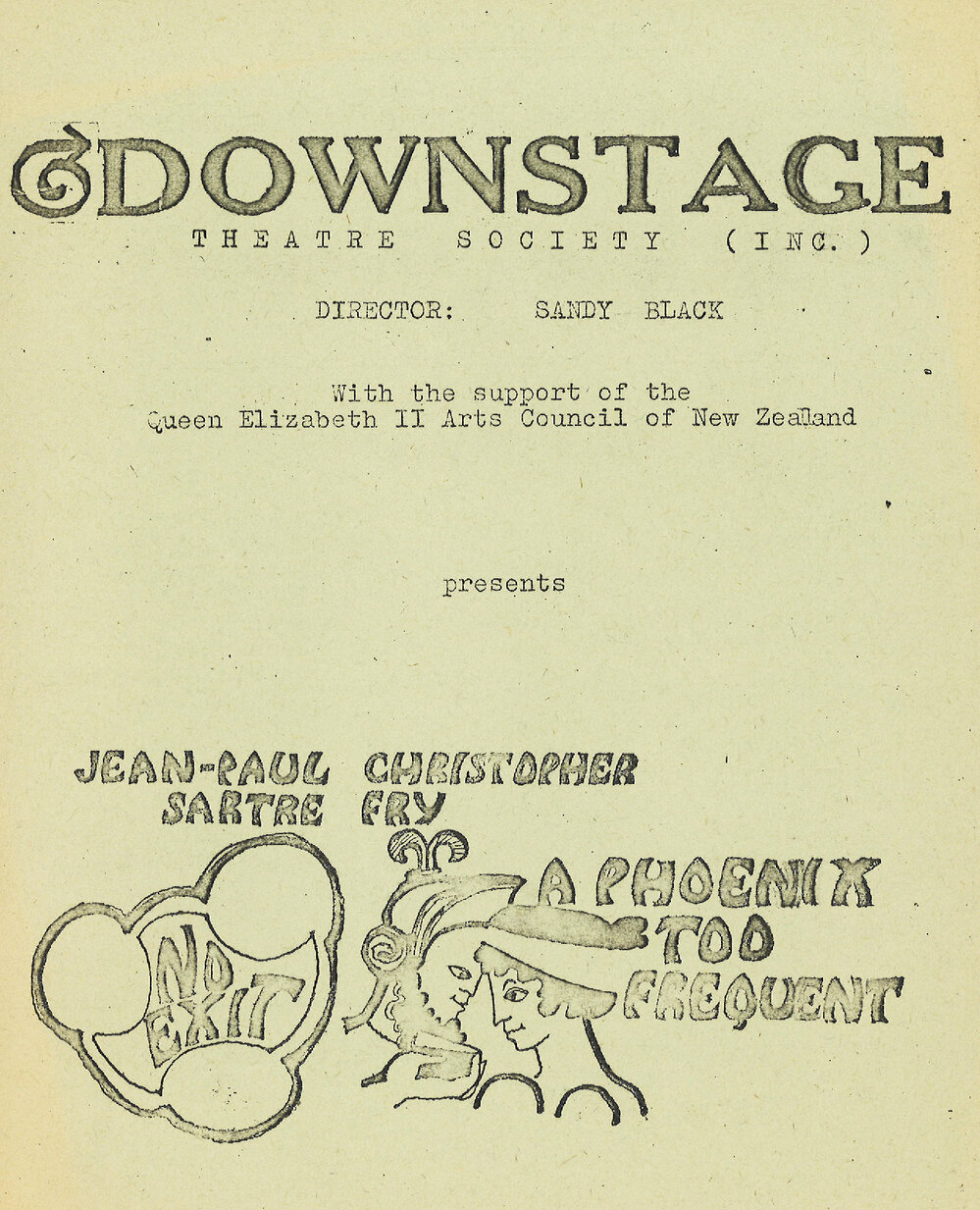 Downstage Theatre: "A Phoenix Too Frequent"