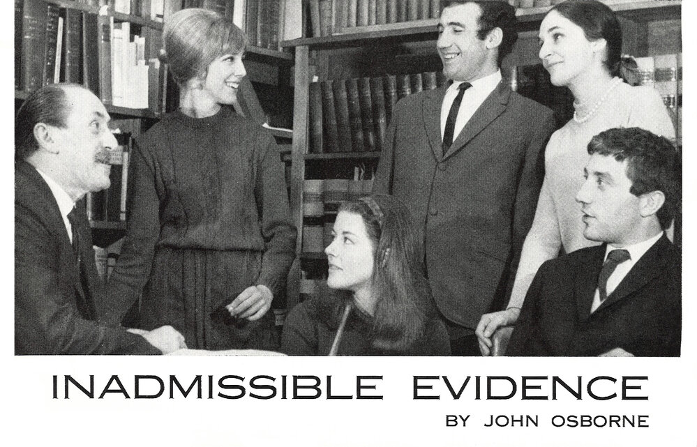 Downstage Theatre: "Inadmissible Evidence"