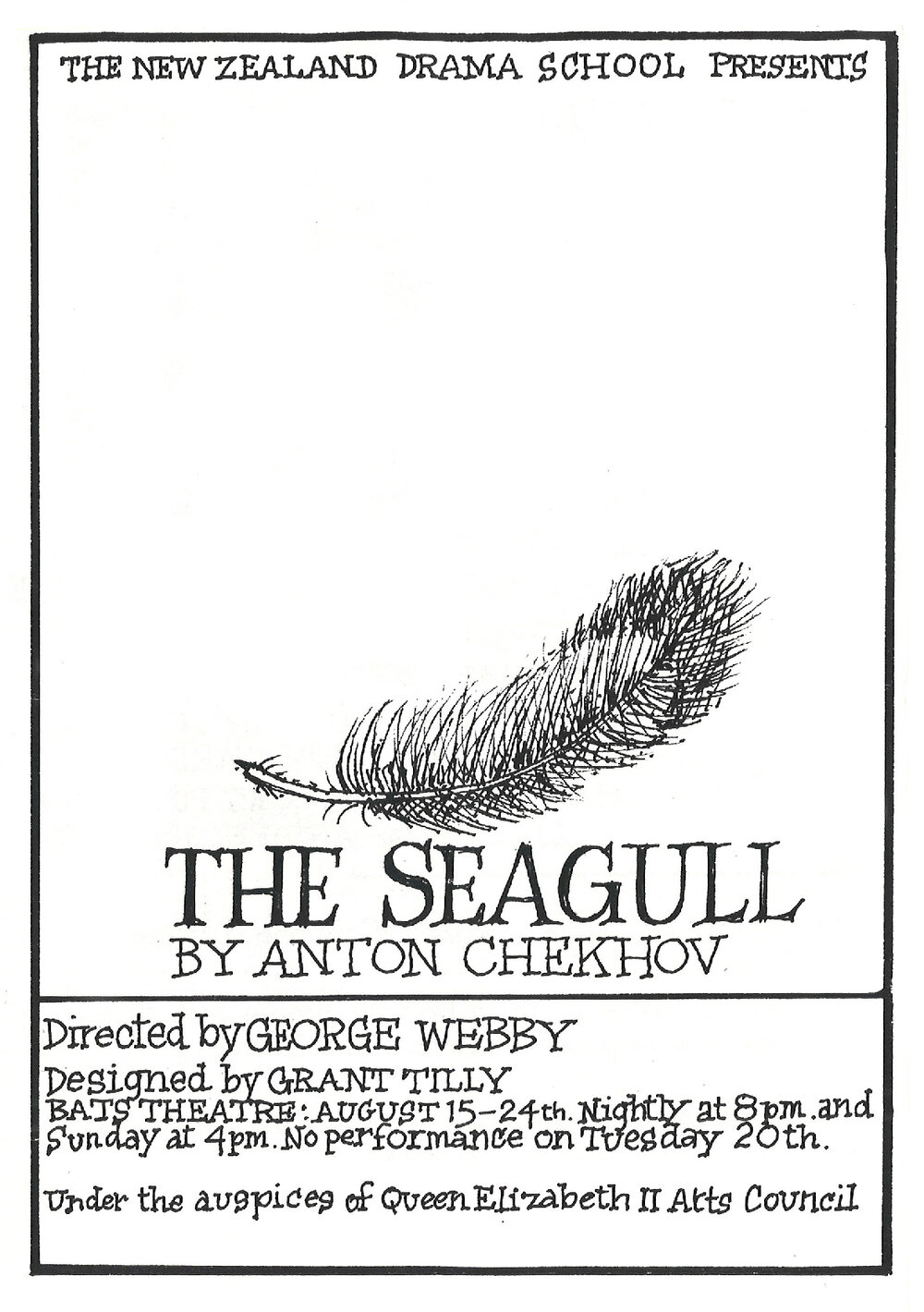 The New Zealand Drama School: "The Seagull"