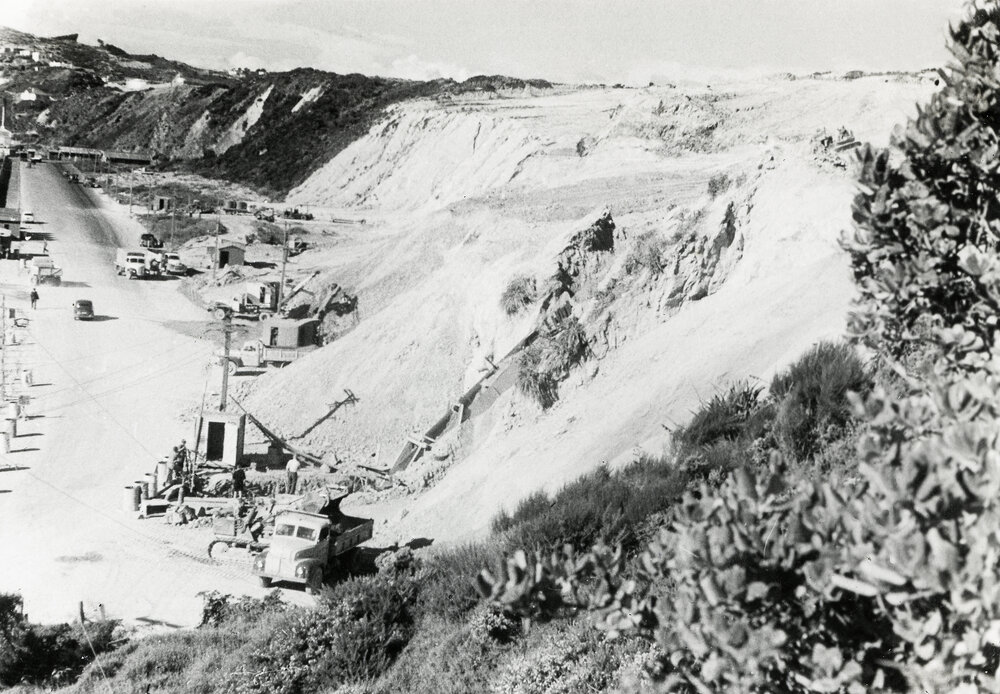 Excavations above Aberdeen Quay