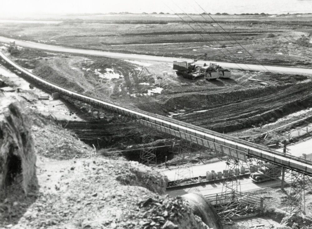 Reclamation of Evans Bay (IV)