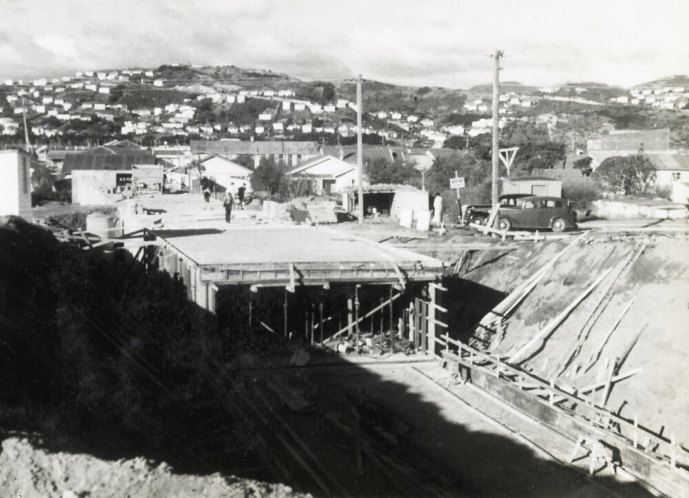 Construction of pedestrian subway