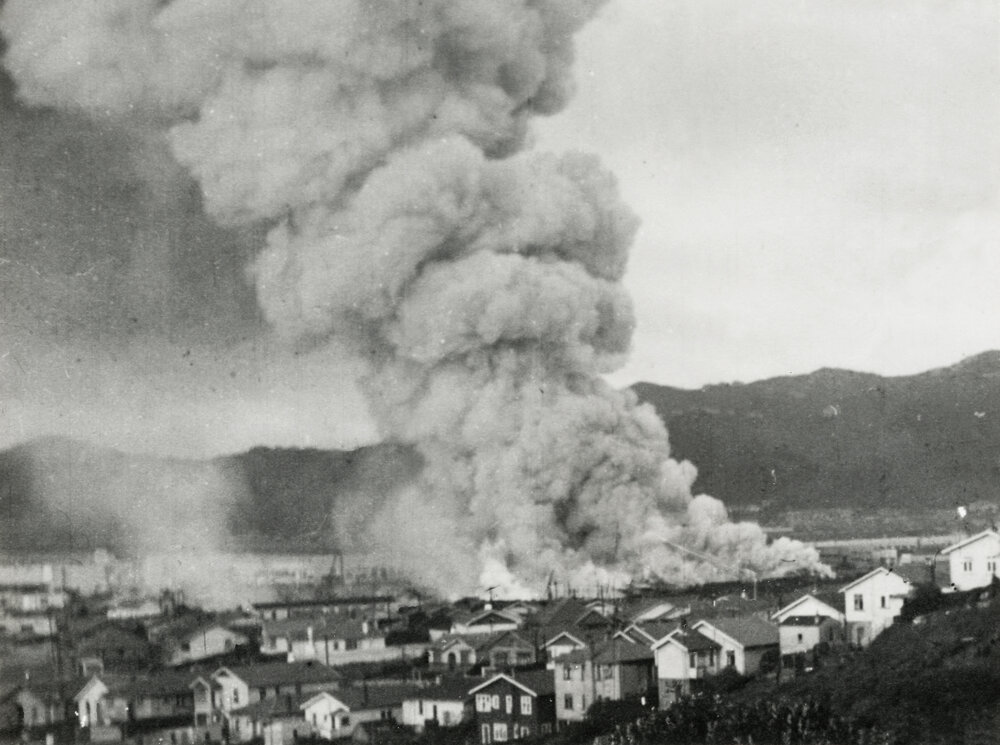 Centennial Exhibition fire