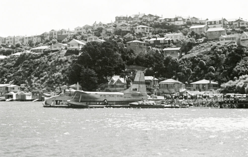 Flying boat base, Evans Bay