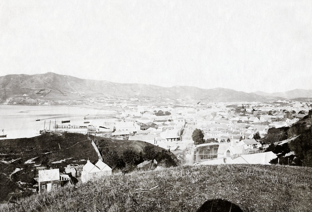 Boulcott Street c. 1865