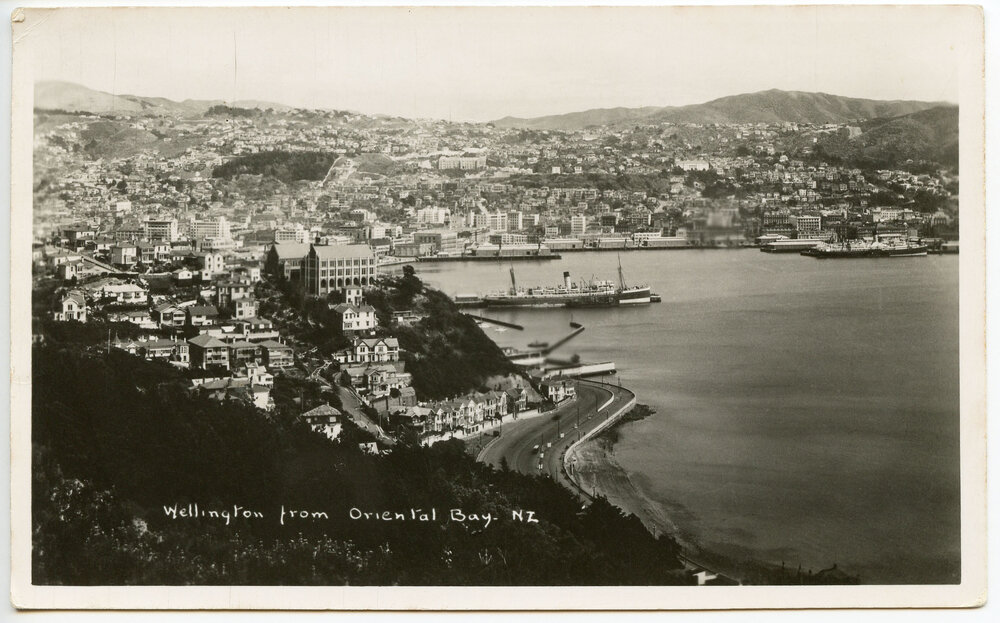 Wellington from Oriental Bay