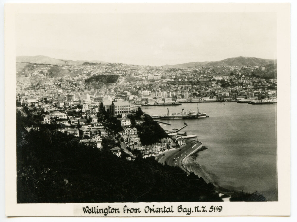 Wellington from Oriental Bay