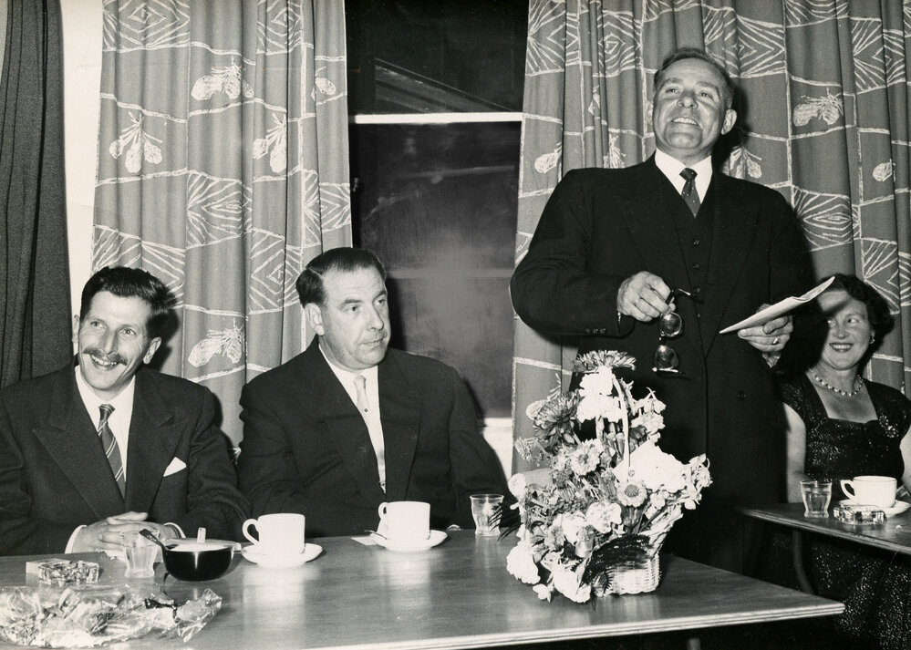 The opening of the Tulip Restaurant, 1959