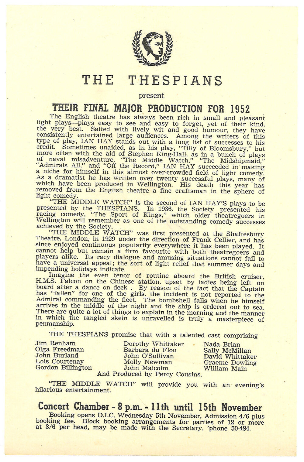 The Thespians: "The Middle Watch"