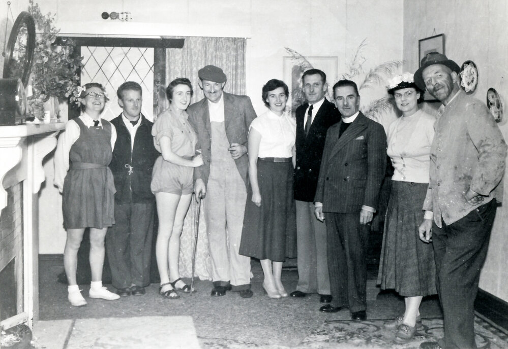 Cast members from the Peter Pan Players 