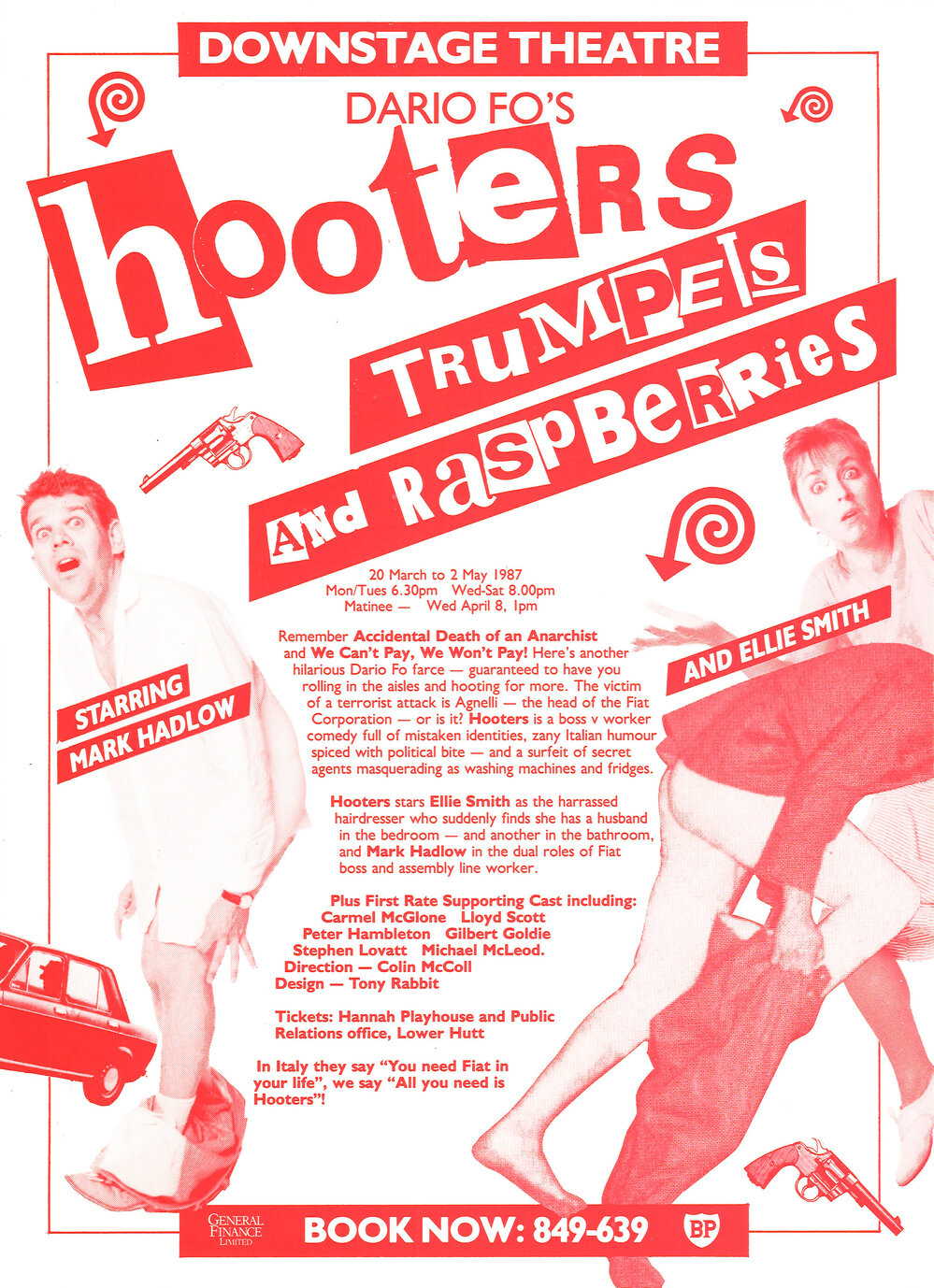 Dario Fo's Hooters Trumpets and Raspberries